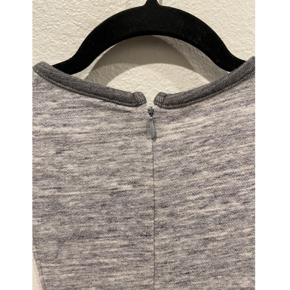 ATHLETA DEREK LAM 10C Downtown Gray Antique White Mini Dress - Picture 5 of 5